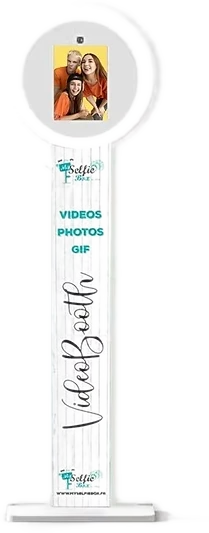 VideoBooth détouré My Selfie Box pour messages vidéo, selfies et GIF